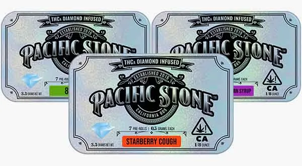 Pacific Stone Diamond Infused Pre-Roll
